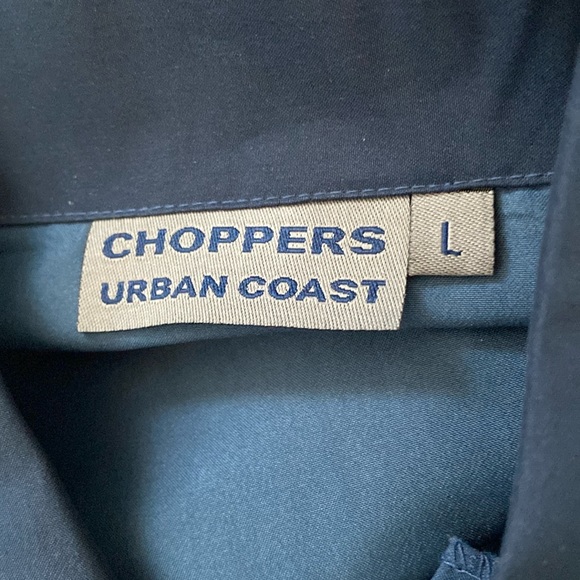 Choppers Urban Coast Men’s Motorcycle Shirt Size Large (37 A ) - Picture 4 of 6